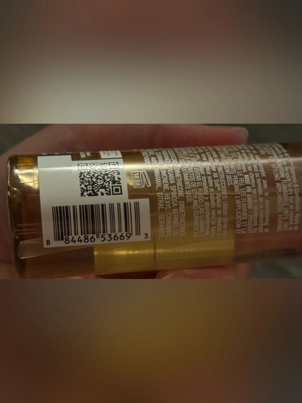 Redken All Soft Argan-6 Hair Oil 3.4 oz Full Size NIB